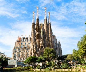 Sagrada Familia in Barcelona, Spain